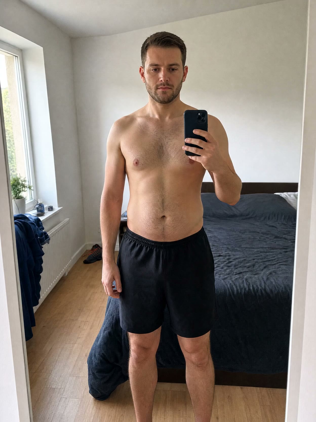 Day 0 to day 90 before-and-after reveal inside the app